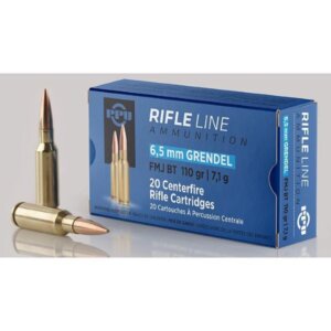 PPU 6 5 Grendel 110 Gr FMJ Ammo Evergreen Ballistics