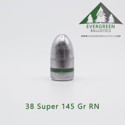 38 Super 145 Grain Round Nose Bullet