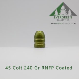 45 Colt 240 Grain RNFP Coated bullets