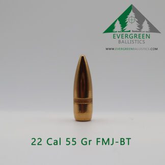 22 caliber 55 grain fmj bullets