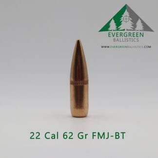 22 caliber 62 grain fmj bullet