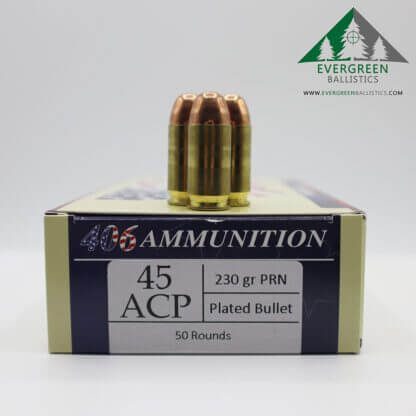 45 ACP Ammo and box