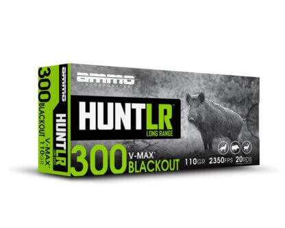 Ammo Inc 300 BLK 100 Gr VMax Ammo