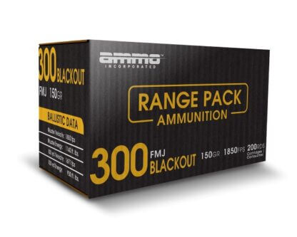 300 BLK 150 Gr FMJ Range Pack