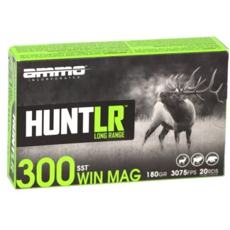 Ammo Inc 300 Win Mag 180 Gr SST Ammo