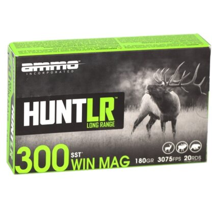 Ammo Inc 300 Win Mag 180 Gr SST Ammo
