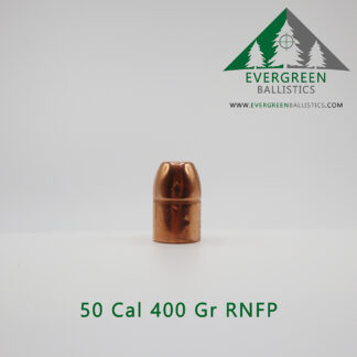 50 Caliber 400 Gr Plated Bullet