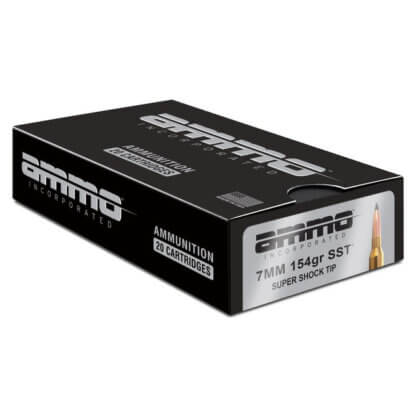 Ammo Inc 7mm Remington Magnum 154 GR SST Rifle Ammo